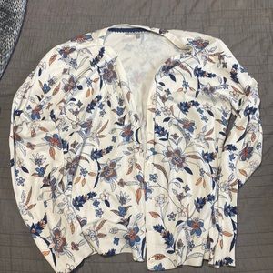 Women’s floral cardigan
